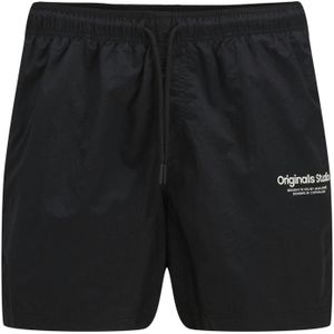 Jack & Jones - JPSTNAXOS - Zwemshort - Zwart - 100% Polyester