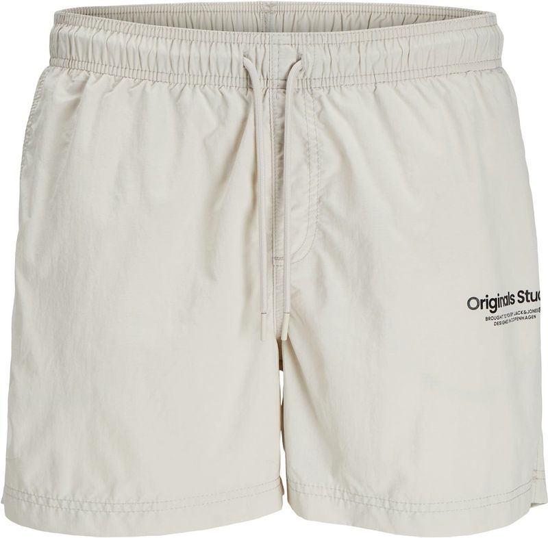 Jack & Jones - JPSTNAXOS Vesterbro - Zwembroek - Beige - Mid Rise