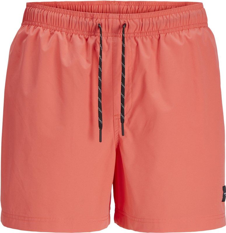 Jack & Jones - Badkleding - Rood - Effen Zwemshorts Hot Coral