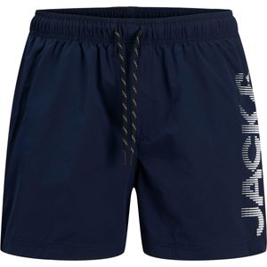 Jack & Jones - Jpstmaui Jjswim Splice Logo - Zwembroek - Blauw
