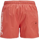 Jack & Jones - JPSTMAIU - Zwemshort - Koraalrood - Polyester