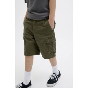 JACK & JONES - Korte Broek - Donker Olijfgroen - Cargobroeken