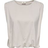Blouse - Cropped - Rondekraag - Korte Mouwen - Ademend Stof