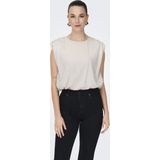Blouse - Cropped - Rondekraag - Korte Mouwen - Ademend Stof