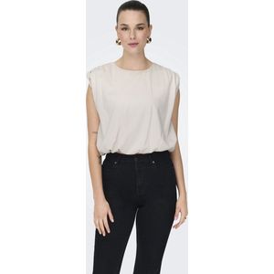 Blouse - Cropped - Rondekraag - Korte Mouwen - Ademend Stof