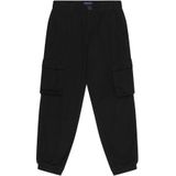 ONLY & SONS JUNIOR - Cargo Broek - Groen - Katoen - Met Elastische Taille