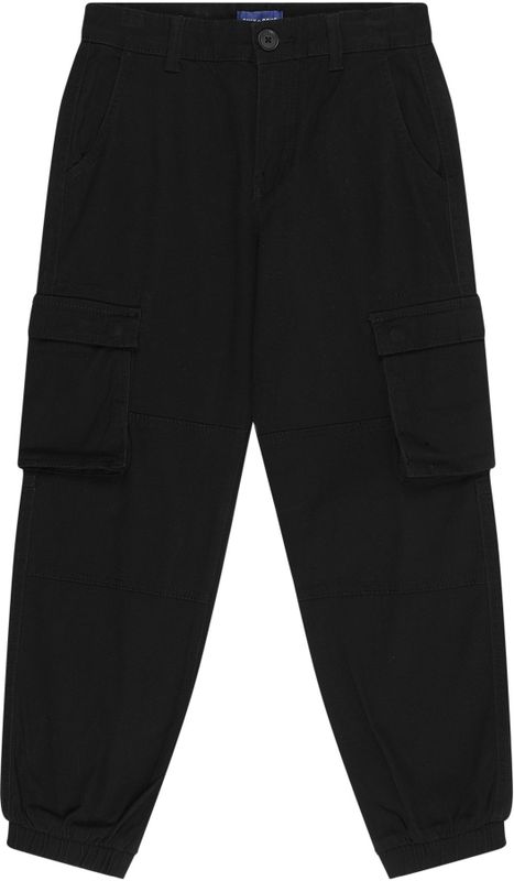 ONLY & SONS JUNIOR - Cargo Broek - Groen - Katoen - Met Elastische Taille
