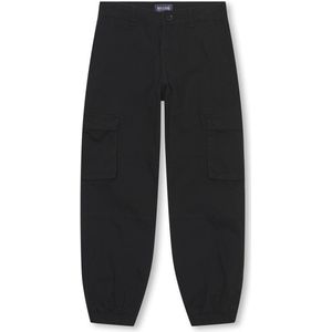 ONLY & SONS JUNIOR - Cargo Broek - Groen - Katoen - Met Elastische Taille