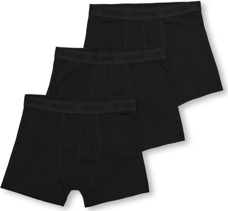 ONLY & SONS - OSJFITZ - Boxershorts - Multicolor - Stretchkatoen - Multipack