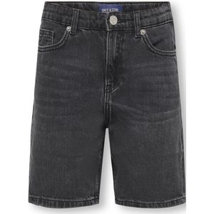 ONLY & SONS JUNIOR - Denim Shorts - Mid Rise - Knielengte - Korte Broeken