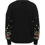 Olmbrooke - Sweatshirt - Zacht - O-hals - Lange Mouwen - Geborduurd Detail - Regular Fit