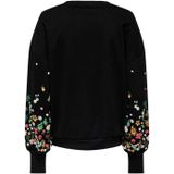 Olmbrooke - Sweatshirt - Zacht - O-hals - Lange Mouwen - Geborduurd Detail - Regular Fit