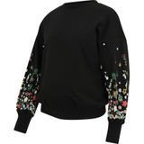 Olmbrooke - Sweatshirt - Zacht - O-hals - Lange Mouwen - Geborduurd Detail - Regular Fit