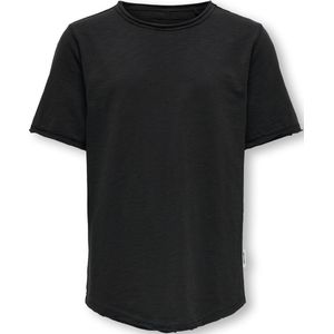 Only & Sons - Osjbenne Longy Ss Tee - T-shirt - Noir - Katoen