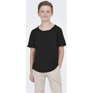 ONLY & SONS JUNIOR - T-shirt - Katoen - O-hals - Korte Mouwen - Long Line Fit
