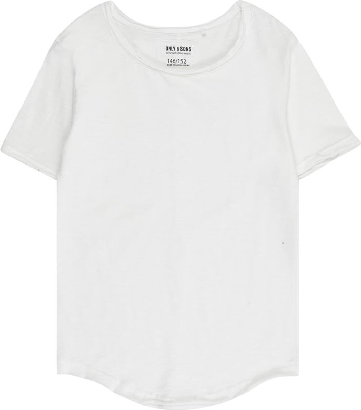 ONLY & SONS JUNIOR - T-Shirt - Katoen - O-hals - Korte Mouwen