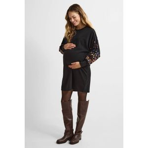 ONLY MATERNITY - OLMBROOKE - Jurk - Jersey - Met Rechte Mouwen - Ronde Hals