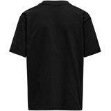ONLY & SONS JUNIOR - T-shirt - Zwart - Jersey - Korte Mouwen