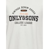 ONLY & SONS JUNIOR - T-shirt - Korte Mouwen - Regular Fit