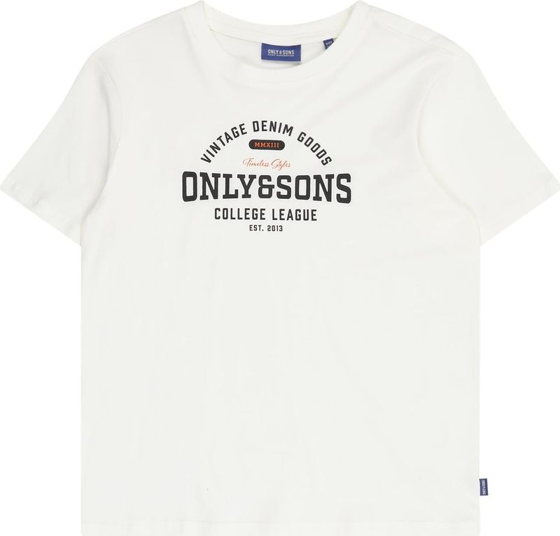ONLY & SONS JUNIOR - T-shirt - Korte Mouwen - Regular Fit