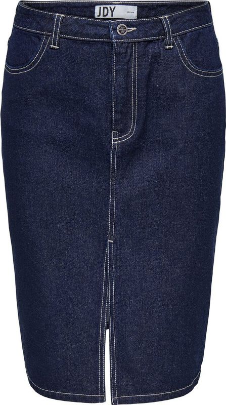 JDY - Denim Midi-rok - Spijkerrok - High Waist