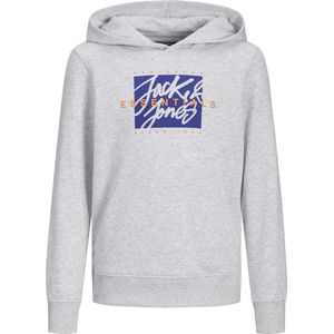 Jjcolton Sweat Hood Jnr, wit melange., 128