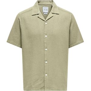 Onsbertil - Overhemd - Katoen - Regular Fit - Korte Mouwen