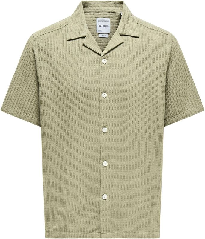 Onsbertil - Overhemd - Katoen - Regular Fit - Korte Mouwen