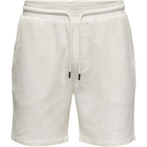 Only & Sons - Onsbertil Korte Broeken - Groen - Waffle Stof