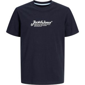 JACK&JONES - JJBEAU TEE SS CREW NECK JNR - T-shirt - Groen - Katoen