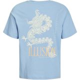 Jack & Jones Junior - T-shirt - Lichtblauw - 100% Katoen