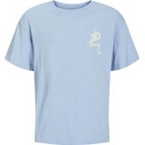 Jack & Jones Junior - T-shirt - Lichtblauw - 100% Katoen