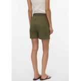 Broek - VMMMYMILO - Effen - Viscose - Kort - Loosefit - Mid Waist