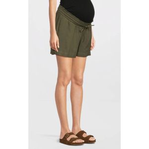 Broek - VMMMYMILO - Zwangerschapsbroek - Effen - Kort/mini - Loosefit - Mid waist