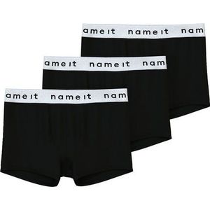 Name it - Nkmboxer 3P - Boxershorts - Zwart - 3-Pack