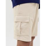 JACK & JONES JUNIOR - Korte Broek - Ecru - Katoen