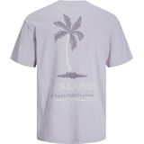 Jack & Jones - JJSUMMER VIBES - T-shirt - Lila - 100% Katoen