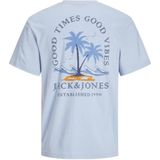 T-shirt - Motiefprint - Jersey - Ronde Hals - Kwartmouw