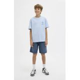 T-shirt - Motiefprint - Jersey - Ronde Hals - Kwartmouw