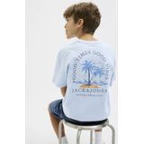 T-shirt - Motiefprint - Jersey - Ronde Hals - Kwartmouw