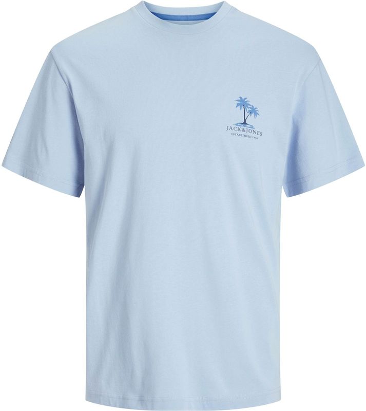 T-shirt - Motiefprint - Jersey - Ronde Hals - Kwartmouw