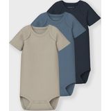 Name It Kurzarmbody »NBNBODY 3P SS SOLID RIB NOOS«