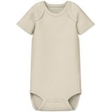 Romper - Gestreept - 3-Pack - Ribgebreide Stof - Korte Mouwen