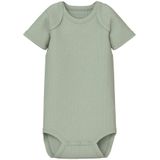 Romper - Gestreept - 3-Pack - Ribgebreide Stof - Korte Mouwen