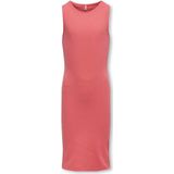 ONLY - KOGBelfast - Jurk - Framboos - Aansluitende Pasvorm - Mouwloos