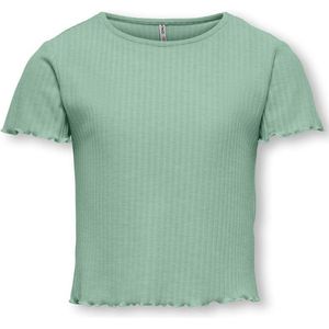 ONLY - KOGNELLA O-NECK TOP NOOS - Meisjes Top - Birds Egg Green
