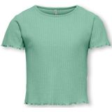 ONLY - KOGNELLA O-NECK TOP NOOS - Meisjes Top - Birds Egg Green