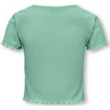 ONLY - KOGNELLA O-NECK TOP NOOS - Meisjes Top - Birds Egg Green