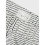 Broek - Straight Leg - Geweven Stof - Verstelbare Taille - Losvallende Pasvorm