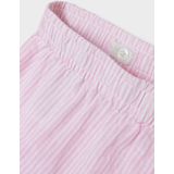 Straight Leg Broek - Blauw - Geweven Stof - Verstelbare Taille